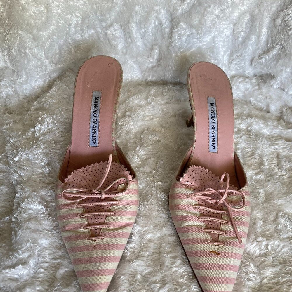 VINTAGE MANOLO BLAHNIK SIZE 8